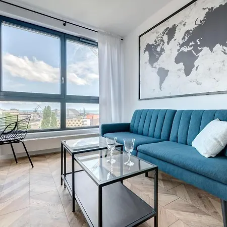 Dom & House - Portova In The Center Of Appartamento Gdynia